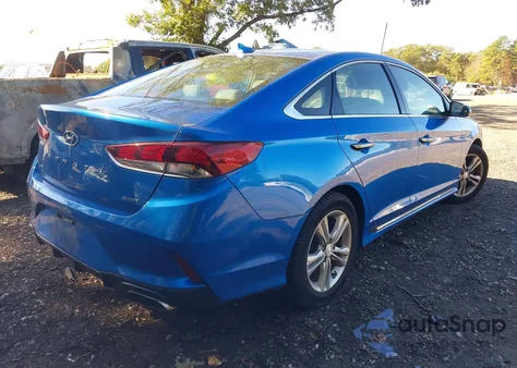 2018 Hyundai Sonata Sport z USA, uszkodzony, nr VIN 5NPE34AF3JH626475